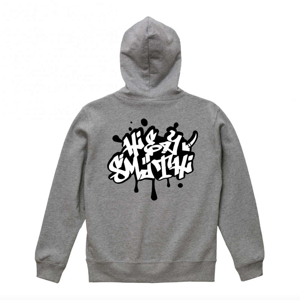 【HEY-SMITH】GRAFFITI zip-up hoodie 