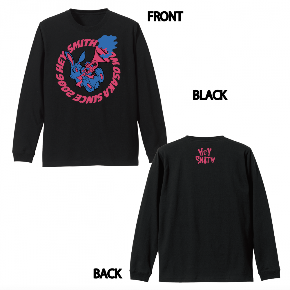 HEY-SMITH】TP RABBIT ロンT - CAFFEINE BOMB OFFICIAL ONLINE HEY-SMITH】TP RABBIT ロンT - CAFFEINE BOMB OFFICIAL ONLINE