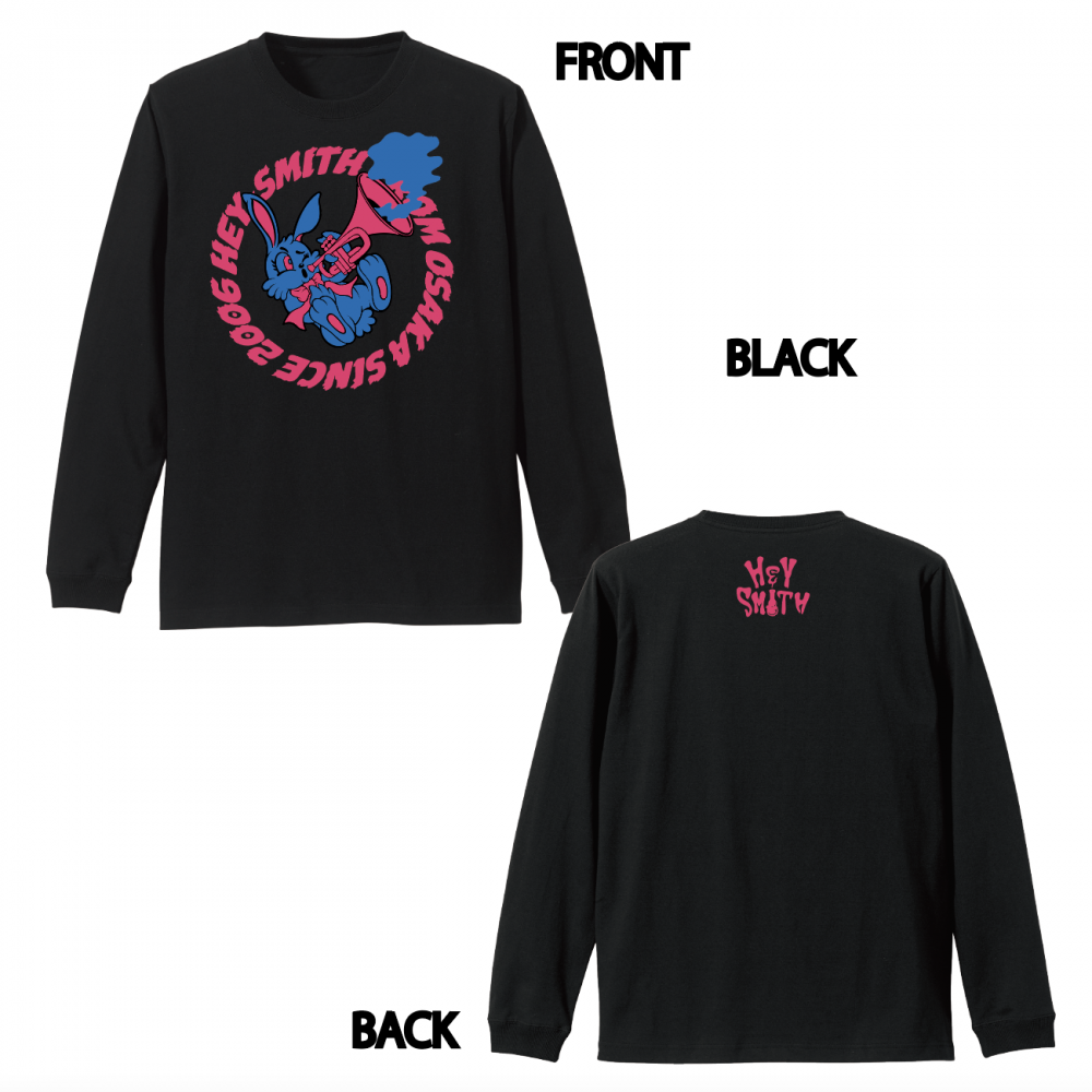 HEY-SMITH】TP RABBIT ロンT - CAFFEINE BOMB OFFICIAL ONLINE STORE