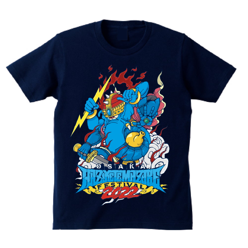 ☆HAZIKETEMAZARE 2022】ハジマザくんTシャツ - CAFFEINE BOMB ☆HAZIKETEMAZARE 2022】ハジマザくんTシャツ - CAFFEINE BOMB