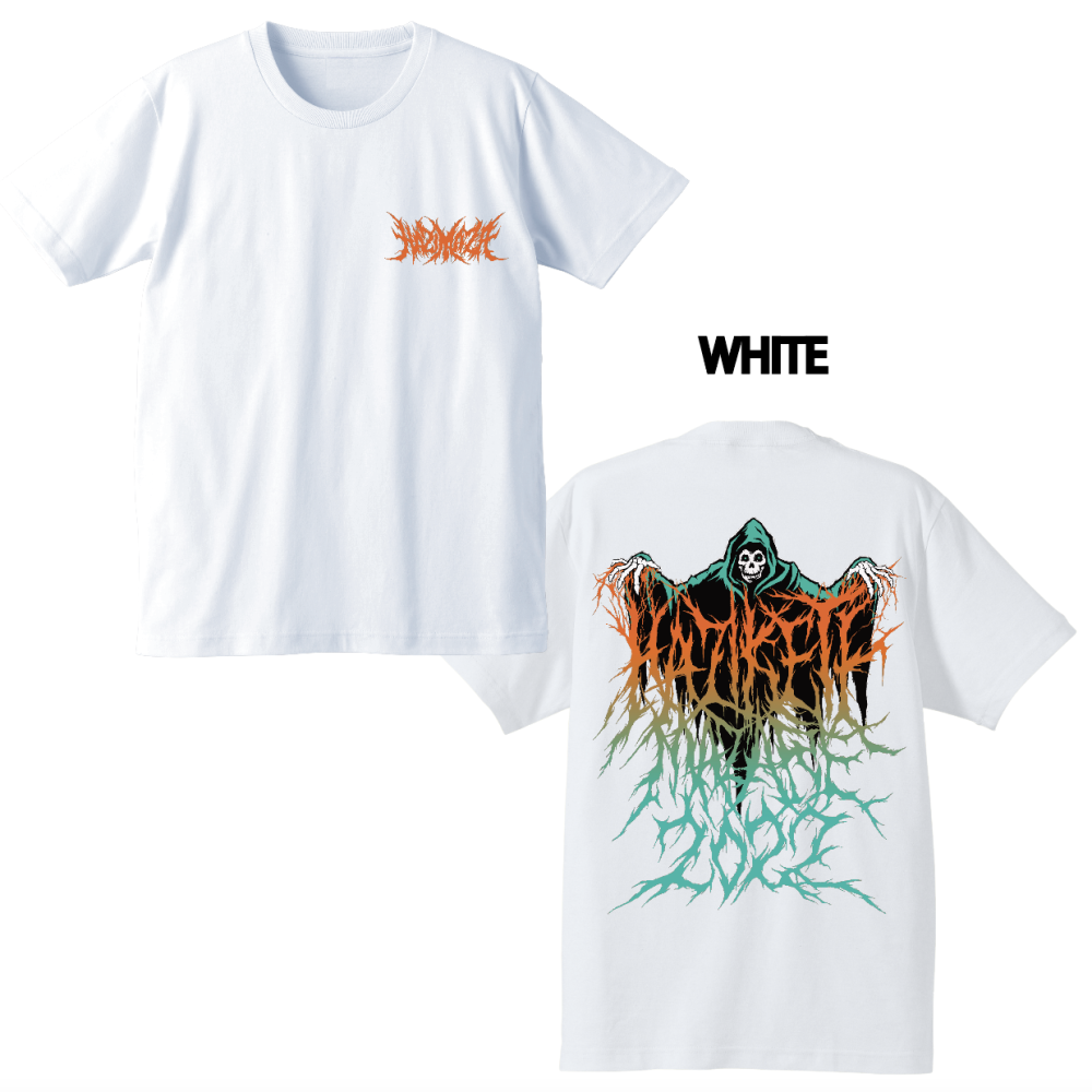 ☆HAZIKETEMAZARE 2022】メタルロゴTシャツ - CAFFEINE BOMB ☆HAZIKETEMAZARE 2022】メタルロゴTシャツ - CAFFEINE BOMB