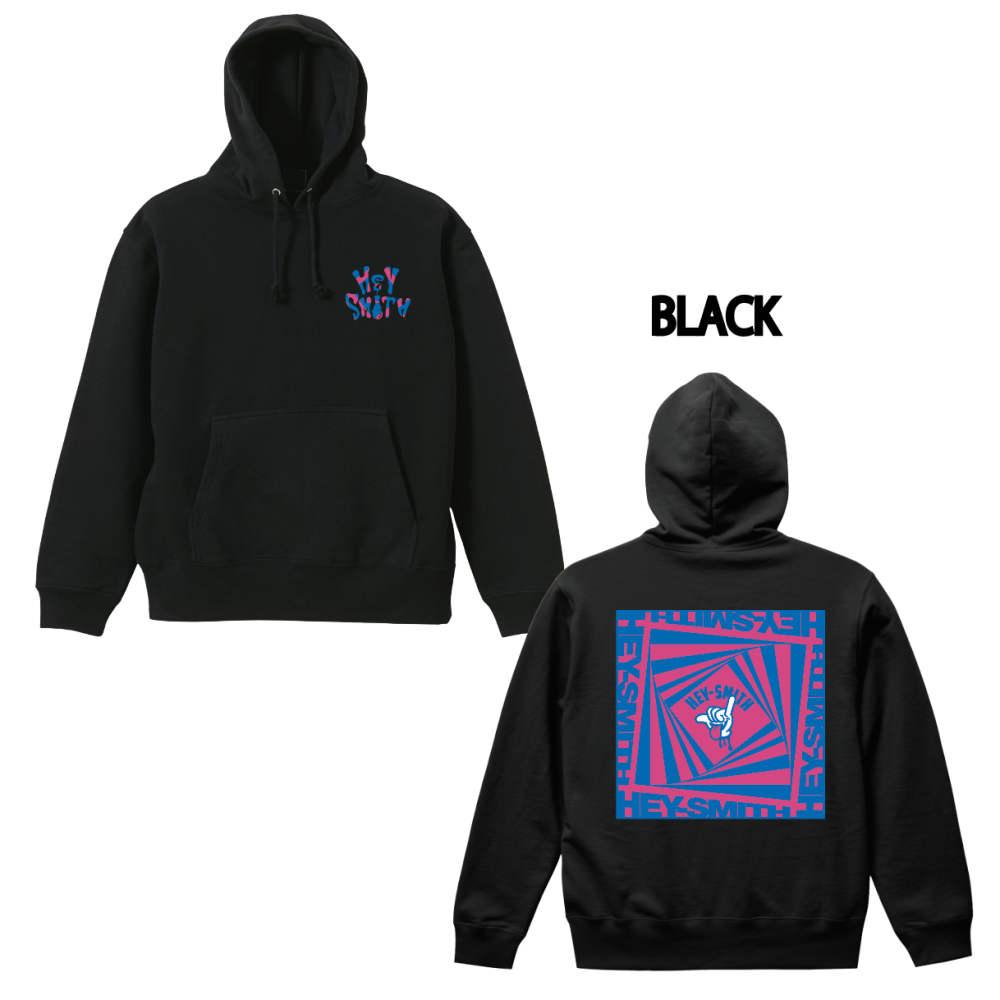 【HEY-SMITH】SPIRAL pullover hoodie ※受注生産