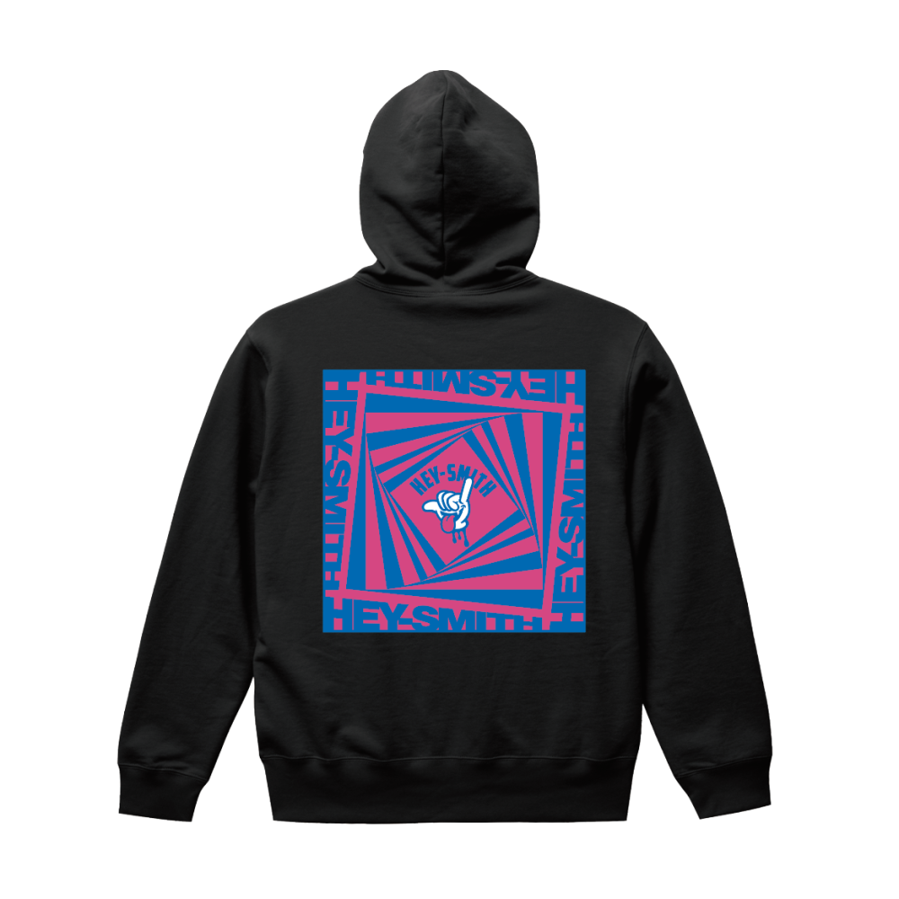 【HEY-SMITH】SPIRAL pullover hoodie ※受注生産