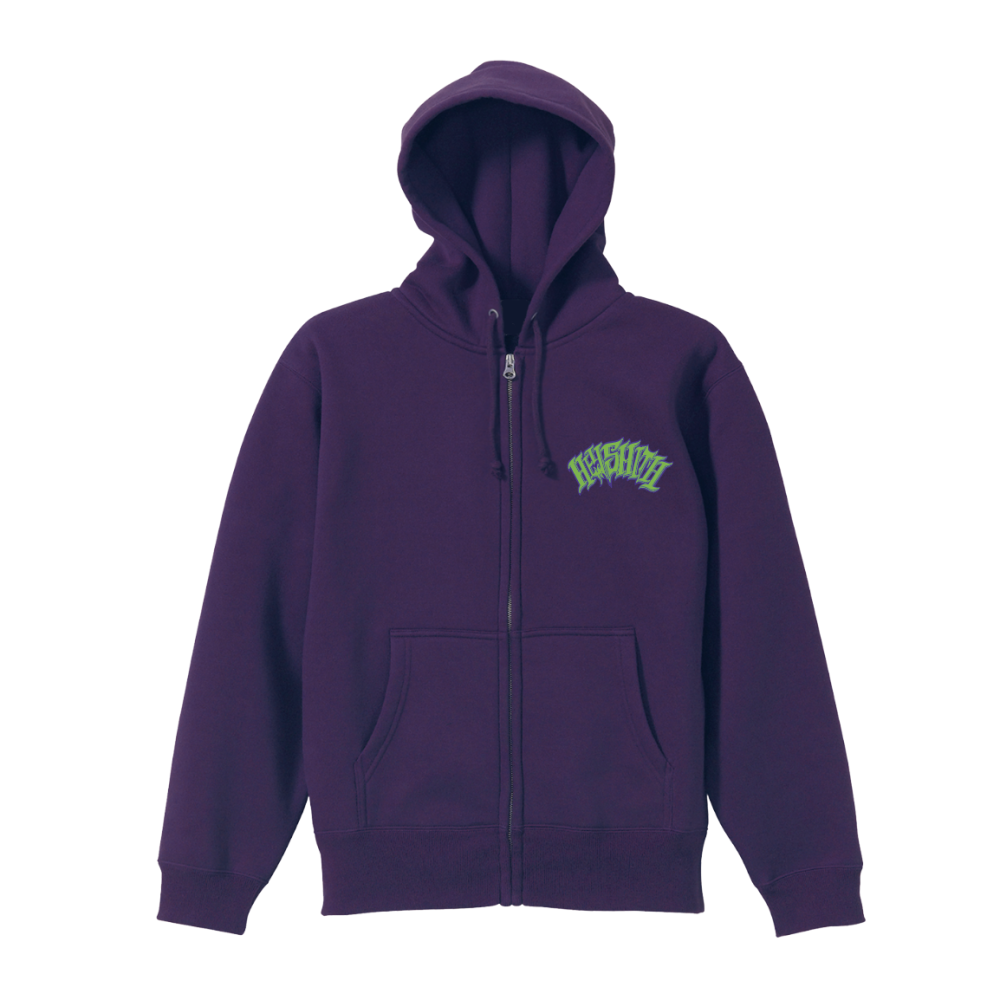 【HEY-SMITH】GREEN-SHIT zip-up hoodie