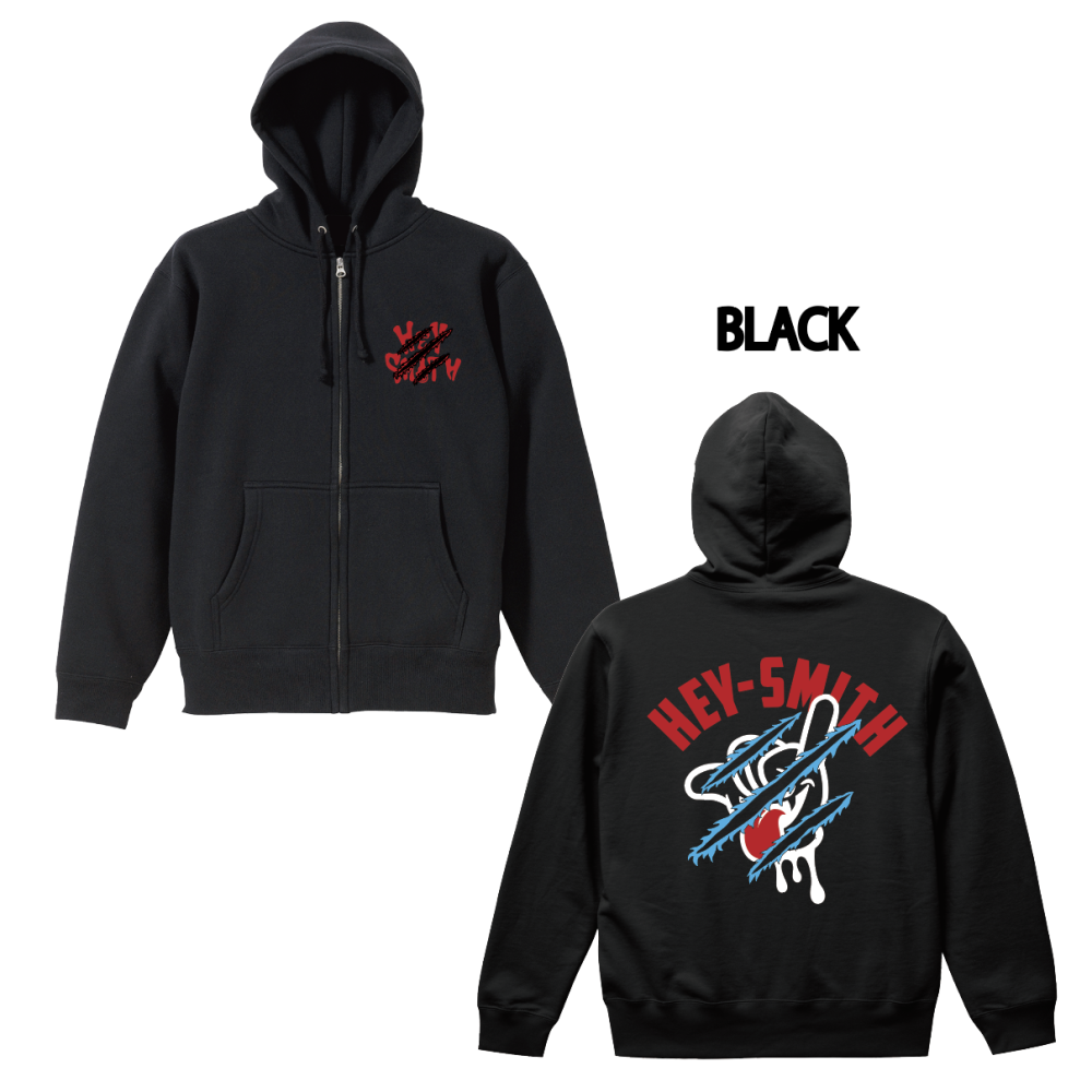 HEY-SMITH】2022 LOGO zip-up hoodie - CAFFEINE BOMB OFFICIAL ONLINE 