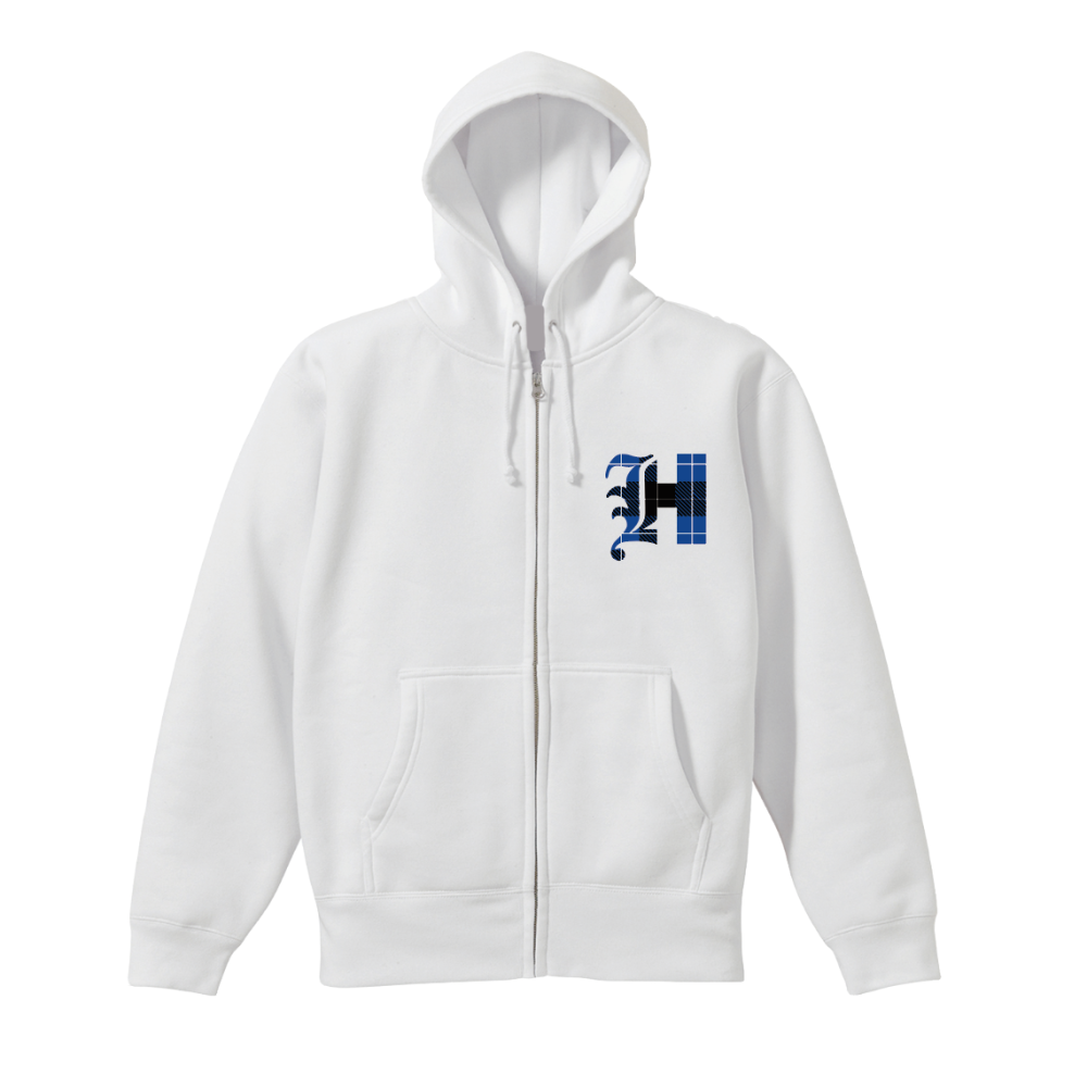 【HEY-SMITH】BIG H LOGO zip-up hoodie ※受注生産