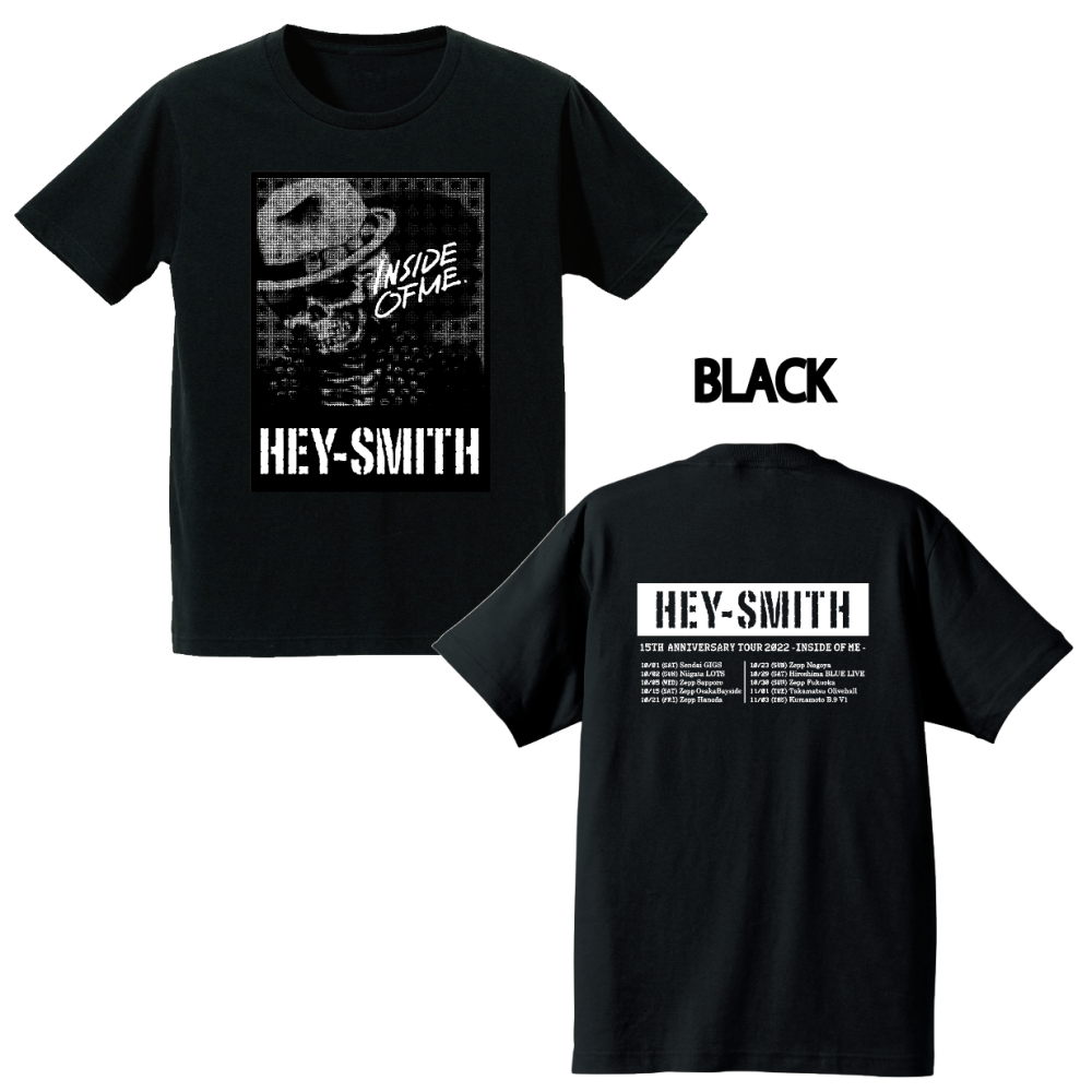 【HEY-SMITH】Inside Of Me ツアーTシャツ