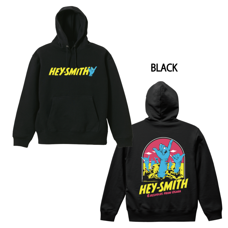 HEY-SMITHHand Pullover Hoodie A