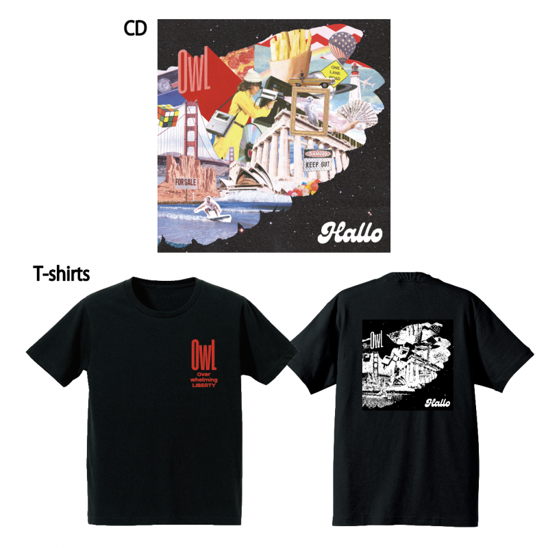  OwLHalloCD+T-shirts Set