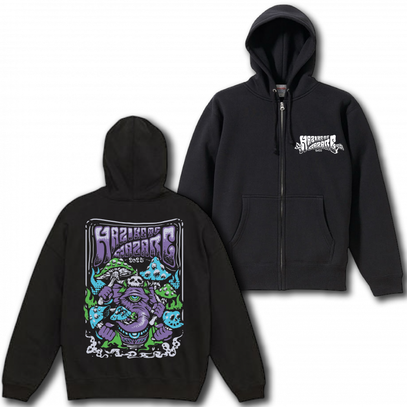 HAZIKETEMAZARE FESTIVAL 2025ۡCۥ͡㥭Υ ZIP-UP HOODIE 