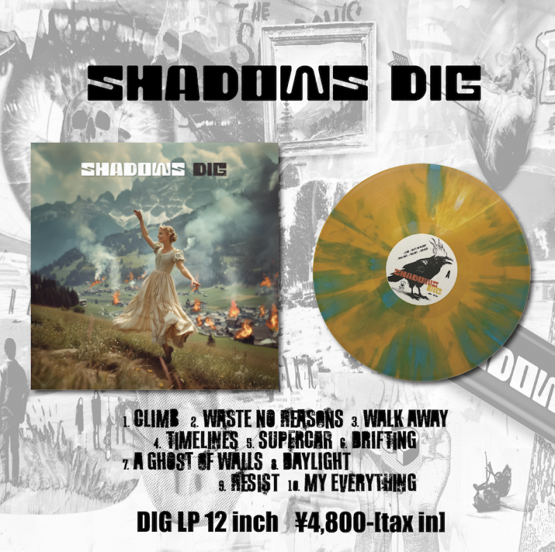SHADOWS3rd Full AlbumDIG١LP