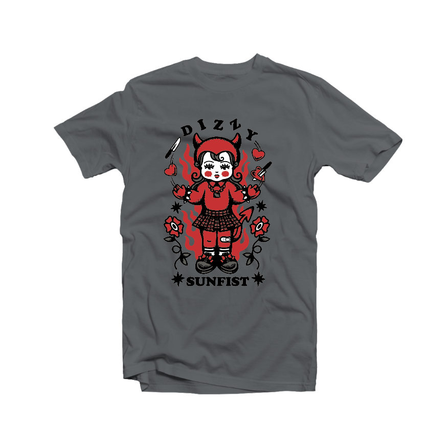 Dizzy Sunfist】Devil Girl T ※受注生産 - CAFFEINE BOMB