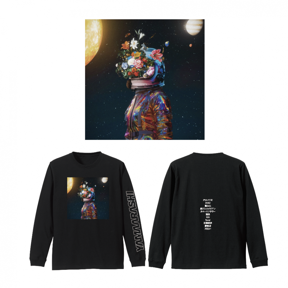 山嵐】スペースフラワー【CD +L/S-T SET】 - CAFFEINE BOMB OFFICIAL