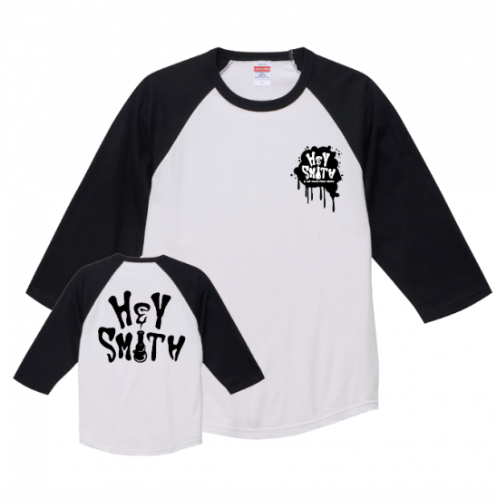 【HEY-SMITH】LOGO ラグラン ※受注生産 - CAFFEINE BOMB OFFICIAL ONLINE STORE  [バンドグッズ、バンドTシャツ通販]