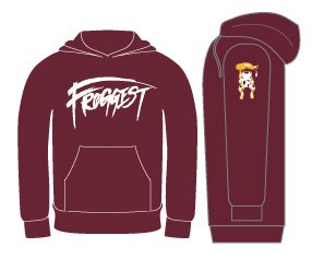 【FROGGEST-メタル】pul over hoody