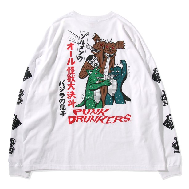 PDS[［PDSxZOLLMEN］オール怪獣大決斗BIGロンTEE]WH - GKCY online SHOP