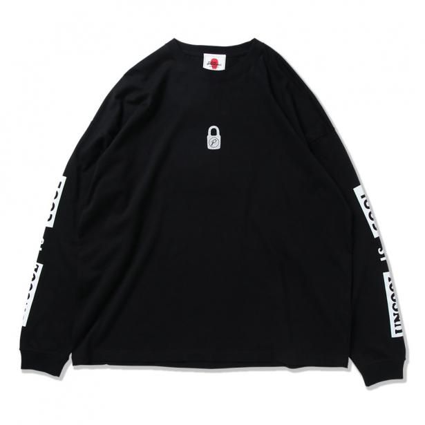 済済パンク XXL punk未使用ロングTシャツ黒 XL/パンクス 青の時代 ロングスリーブTシャツ 黒/安田潤司｜PUNK