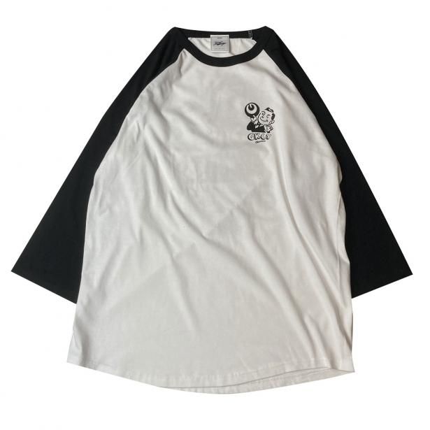 GKCY［My Recomend ラグラン3/4］WH - GKCY online SHOP