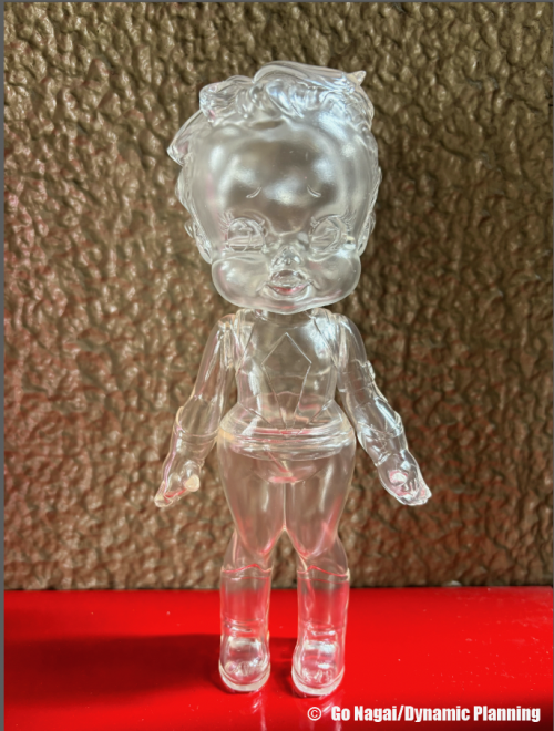 オニオンファインツ ソフビ ROCKIN' JELLY BEAN x キューティーハニー ソフビ(クリアー