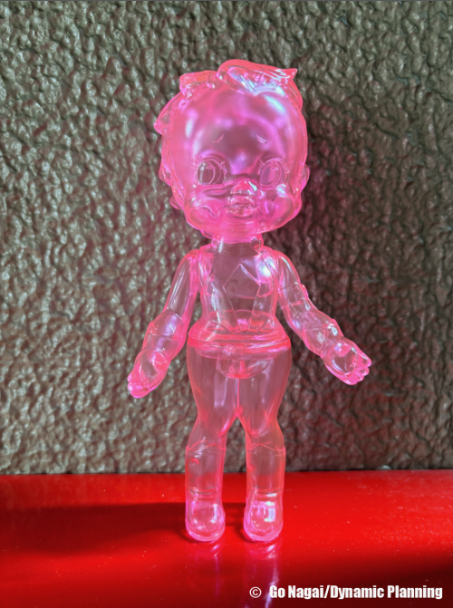 ロッキンジェリービーン キューティーハニー ピンク ROCKIN' JELLY BEAN x キューティーハニー ソフビ(クリアーPINK
