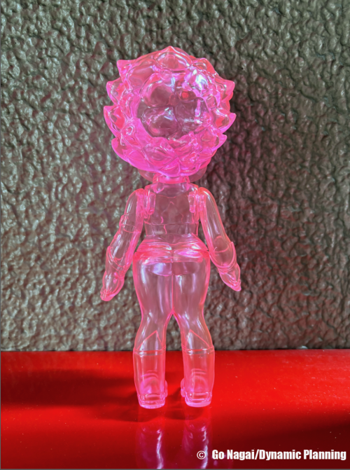 ロッキンジェリービーン キューティーハニー ピンク ROCKIN' JELLY BEAN x キューティーハニー ソフビ(クリアーPINK