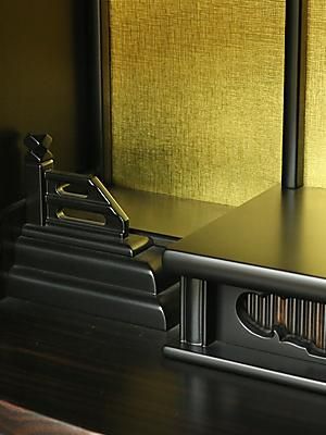 唐木ミニ仏壇 小鹿 黒檀 18号(お仏壇本体のみ)|三善堂 唐木ミニ仏壇 小鹿 黒檀 18号(お仏壇本体のみ)|三善堂