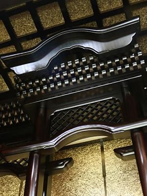 唐木仏壇 香明 黒檀調 42×16号 (お仏壇本体のみ)｜三善堂