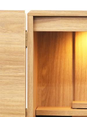 新品【ナチュラルモダン仏壇】13号コンパクト モダンミニ仏壇 バレット ナチュラル調 13号 (お仏壇本体のみ)｜三善堂