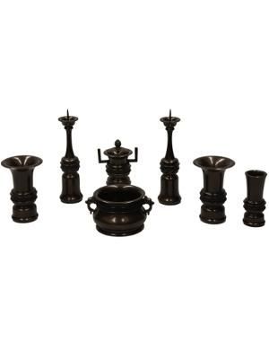 青海波七具足(従来型仏具セット)|三善堂オンラインショップ 青海波七具足(従来型仏具セット)|三善堂オンラインショップ