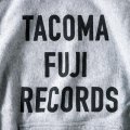 TACOMA FUJI RECORDS LETTER PRINT HOODE (12oz)  designed by Jerry UKAI & TACOMA FUJI RECORDS