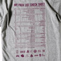 PACK LIST 2017 designed by Jerry UKAI