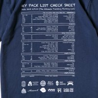 PACKLIST 2018 designed by Jerry UKAI