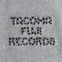 TACOMA FUJI RECORDS ZEBRA PATTERN LOGO SWEAT  designed by Jerry UKAI