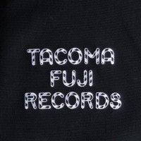 TACOMA FUJI RECORDS ZEBRA PATTERN LOGO HOODIE designed by Jerry UKAI