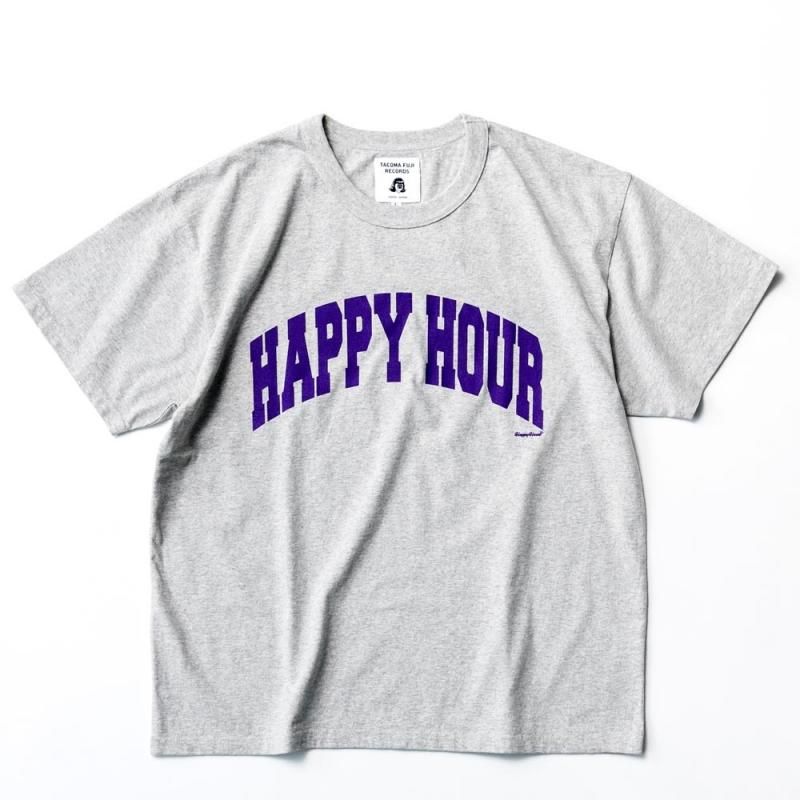 HAPPY HOUR COLLEGE LOGO T SHIRT designed by Shuntaro