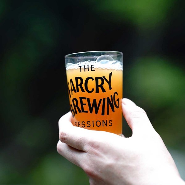 FARCRY BREWING SESSIONS BEER GLASS Tacoma Fuji ver. designed by