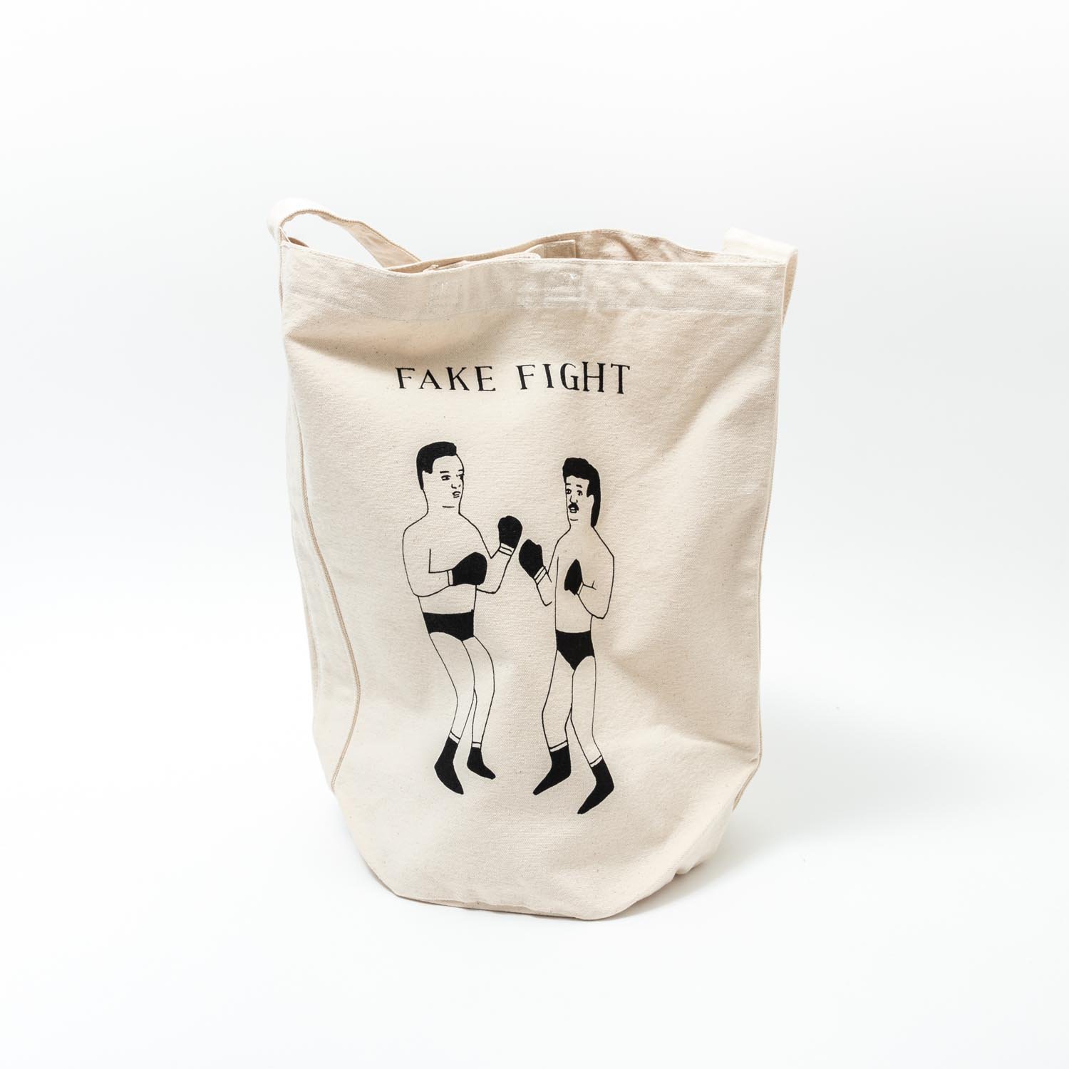FAKE FIGHT TOTE BAG designed by Tomoo Gokita - TACOMA FUJI RECORDS