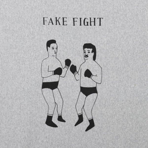 FAKE FIGHT SWEAT designed by Tomoo Gokita