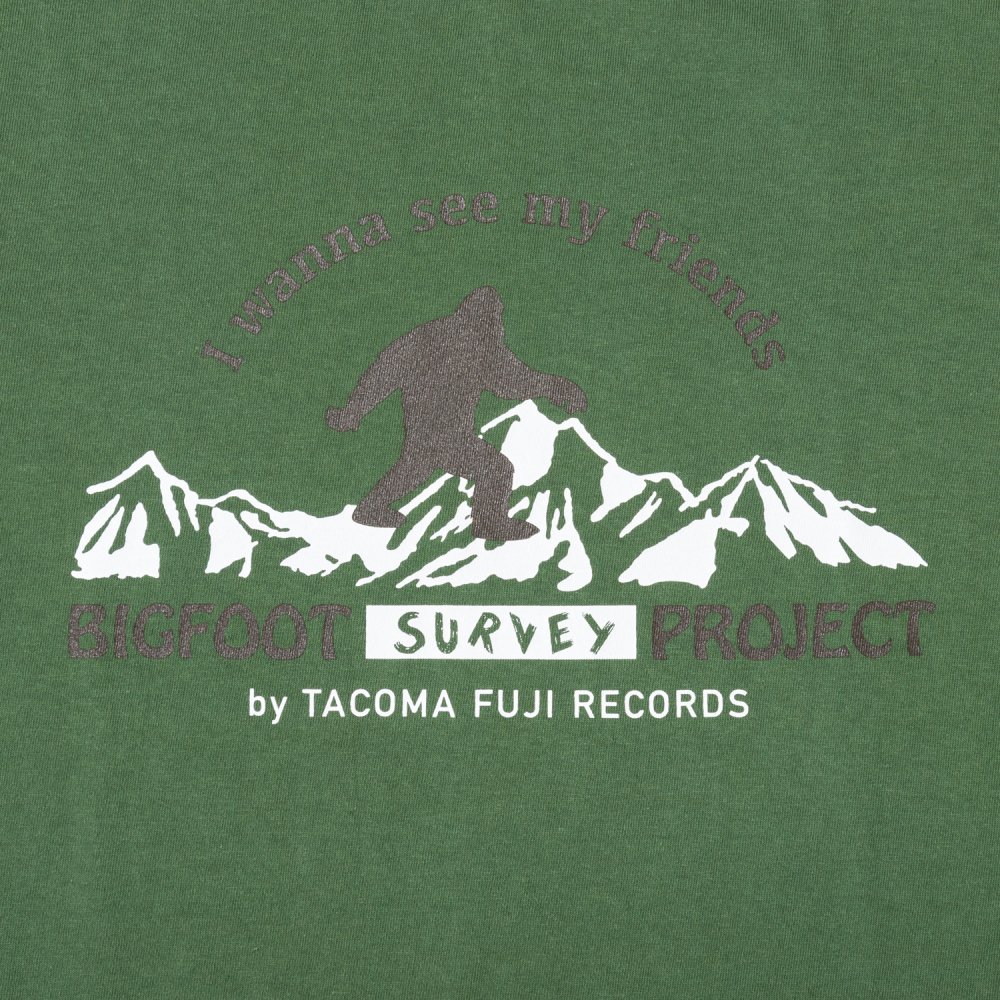 BIGFOOT SURVEY PROJECT my friends designed by Jerry UKAI - TACOMA FUJI  RECORDS ONLINE STORE