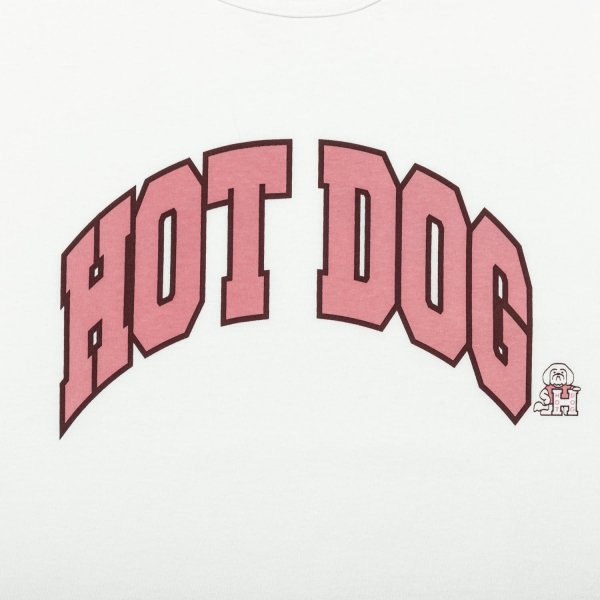 HOT DOG COLLEGE LOGO Tee designed by Shuntaro Watanabe
