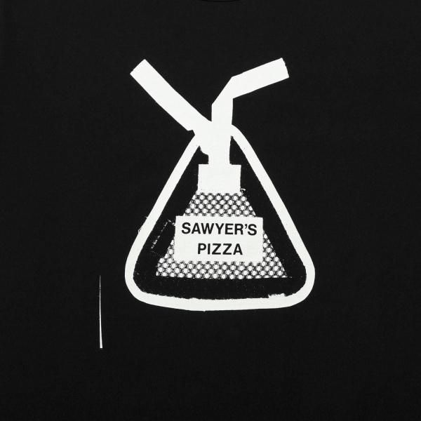SAWYERS PIZZA Tee designed by Tomoo Gokita