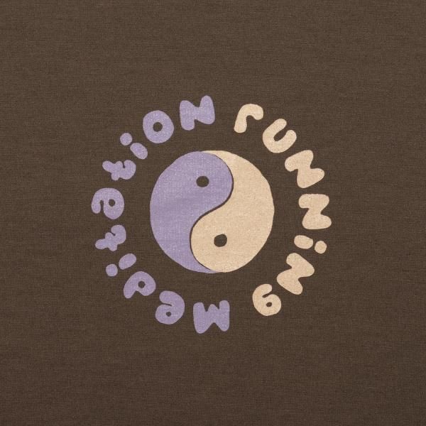 RUNNING MEDITATION Tee designed by Jerry UKAI