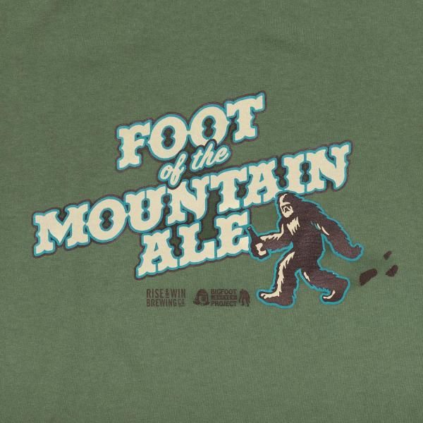 FOOT OF THE MOUNTAIN ALE Tee designed by Jerry UKAI