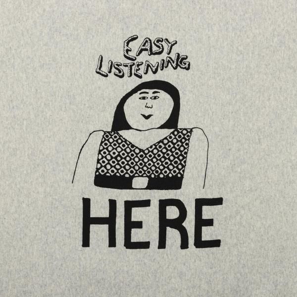 EASY LISTENING HERE SWEATSHIRT designed by Tomoo Gokita