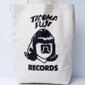 TACOMA FUJI RECORDS LOGO TOTE designed by Tomoo Gokita