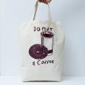 DONUT & COFFEE TOTE BAG designed by Tomoo Gokita