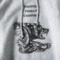 THE SAWYERS / HAPPIER FAMILY CAMPING Hoodie (12oz) designed by Tomoo Gokita