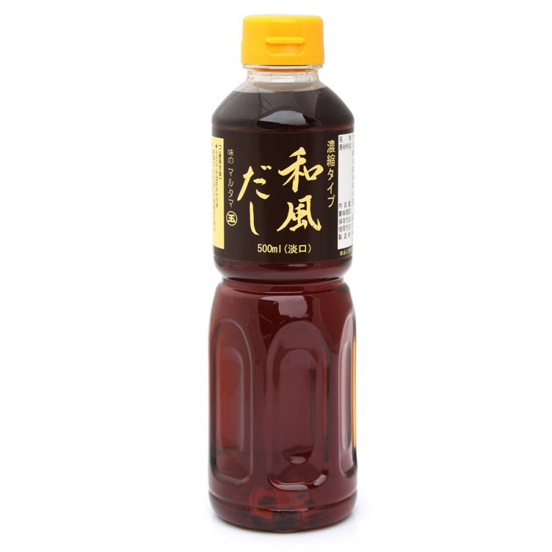 和風だし (濃縮タイプ）500ml | マルタマ醤油 児玉醤油