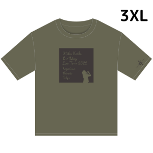 <img class='new_mark_img1' src='https://img.shop-pro.jp/img/new/icons13.gif' style='border:none;display:inline;margin:0px;padding:0px;width:auto;' />【Tシャツ】UK バースデーライヴ ツアー2022（カーキ）3XL