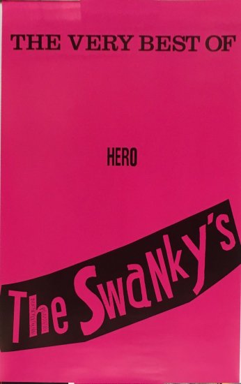 POSTER】 SWANKYS / Very Best Of Hero （Pink） - 70s： Seventies 